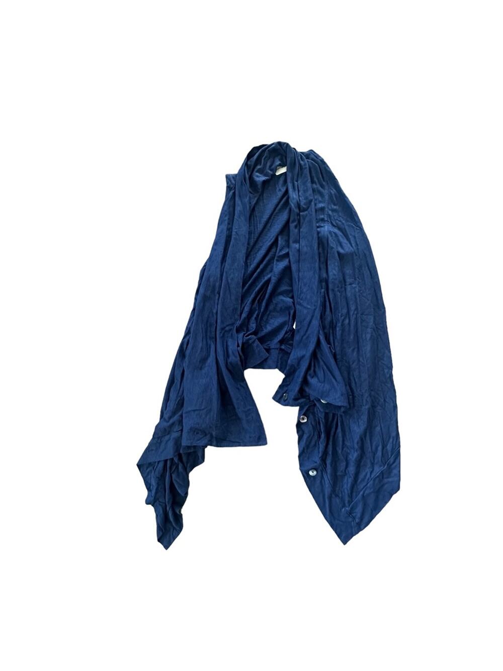 Graham & Spencer Navy Draped Vest